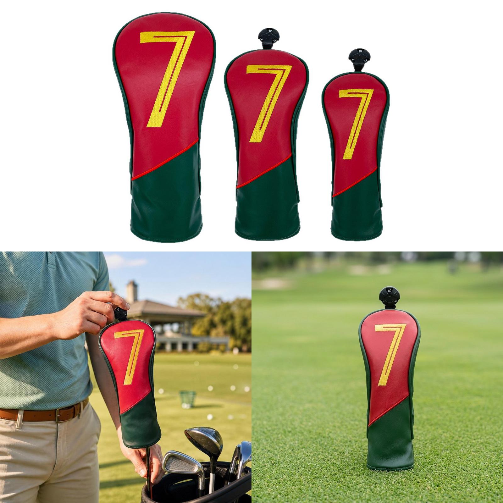 방수 PU 헤드커버 골프 클럽 커버 부드러운 벨벳 내부 - Golf Equipment Gifts 리뷰 및 가격