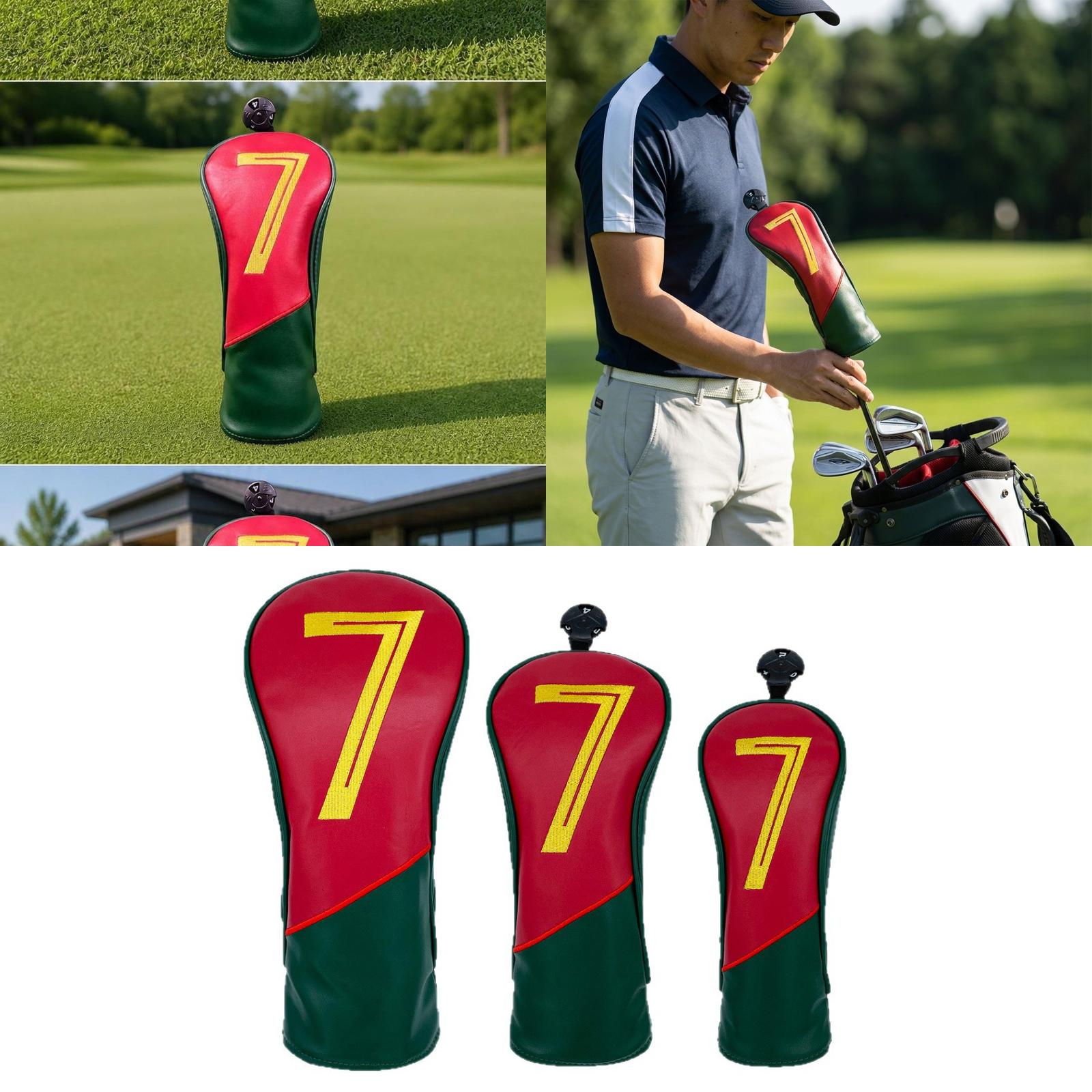 방수 PU 헤드커버 골프 클럽 커버 부드러운 벨벳 내부 - Golf Equipment Gifts 리뷰 및 가격