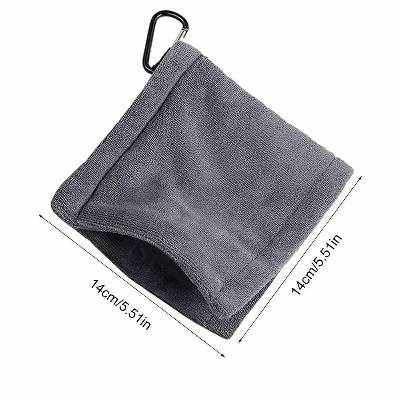 마이크로화이버 골프공 및 클럽 청소 타월 사각 디자인  - Golf Towel Waffle 리뷰 및 가격