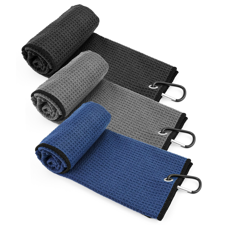 카라비너 클립이 있는 마이크로파이버 골프 타월, 골프  - Golf Towel Waffle 리뷰 및 가격