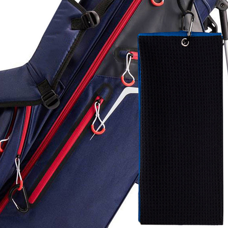 새로운 30x50cm 골프 타월(후크 포함) 4색 마이 - Golf Towel Waffle 리뷰 및 가격